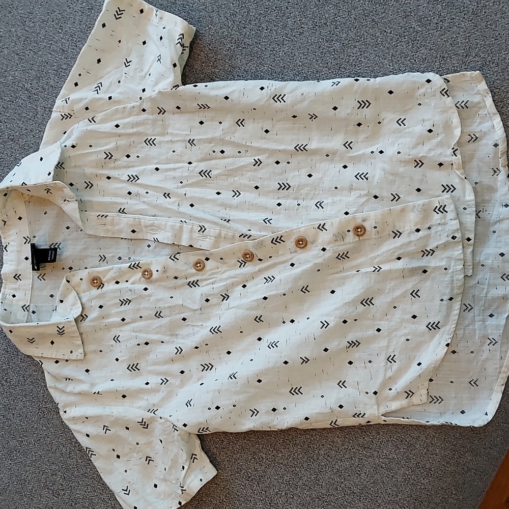 Worn once! Boy's Button Down